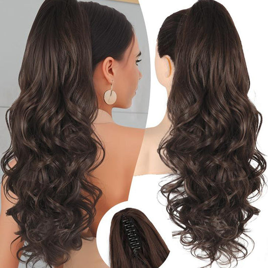 💜Limited time promotion 49%OFF💜Clip-on Wavy Ponytail Extension