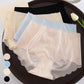 Women's seamless summer ice silk underwear