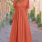 👗💙  LIMITED-TIME 50% OFF‼️✨ Women’s V-Neck Short Sleeve Long Dress 🌸 Elegant Flowing Fit, Comfortable Fabric & Effortless Everyday Style