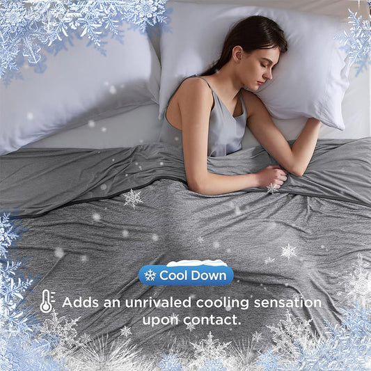 ✨Summer Limited Promotion UP TO 69% OFF!!🍃Cooling Blanket for Hot Sleepers - Summer Must Have🎁