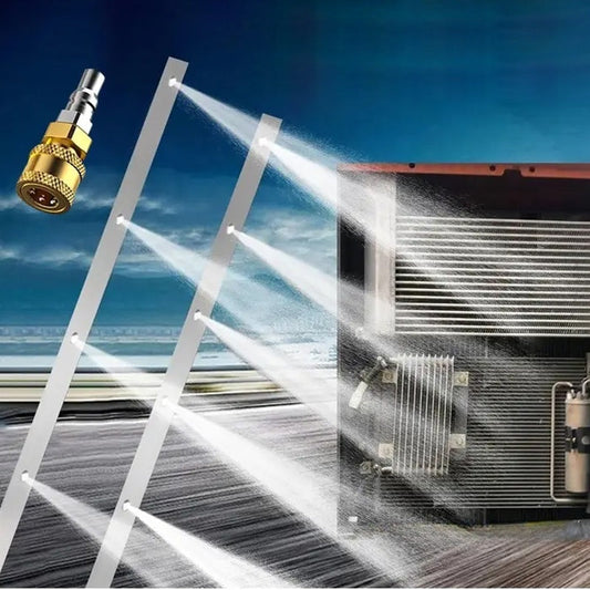 Water and Air Dual-Purpose Radiator Cleaning Tool for Cars (No Disassembly Required)