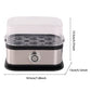 🍳Black Friday 50% OFF SALE💨 Multifunctional Egg Steamer with Clear Lid – Boil, Poach or Omelet✨