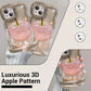 Apple Pattern Transparent Phone Case for iphone 16/15/14/13/12/11 Series