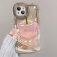 Apple Pattern Transparent Phone Case for iphone 16/15/14/13/12/11 Series