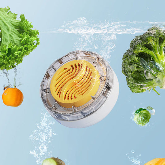 🔥Salmonella-free / Pesticide-free / Fully automatic cleaning🍉🥬 Multi-Functional Wireless Portable Food Cleaner & Purifier with Waterproof Design