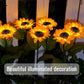 💐60% OFF ! Sunflower Solar Lights – Glowing Garden Decor 🌻🌙【Limited Offer】