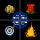 Motion Activated Toilet Target Night Light