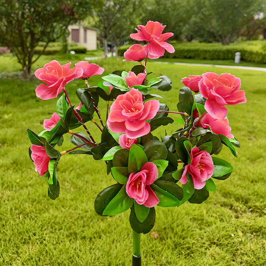 💐Limited-time 50% off⏰Simulation Azalea Flower Ground Stake Solar Light💐💡