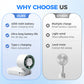 🥳2026 HOT SALE🥳💞50K+ SOLD!🔋🧊 50% OFF! Portable Ice Cooling Fan – Adds ice for extra cold air. 3 speeds, long battery. Stay cool during British heatwaves. A summer essential. 👵✨