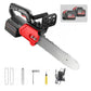 Cordless Lithium-Ion Chainsa⛏ — Pure Copper Motor | Fast Cutting, No Jamming | Anti-Accidental Start | Chip Guard | Versatile for Gardening, Pruning, and Firewood Splitting 🔥