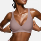 🤗No More Underwire Discomfort! 😎Deep V Push - up Bra – Seamless & Wirefree✨