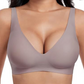 🤗No More Underwire Discomfort! 😎Deep V Push - up Bra – Seamless & Wirefree✨