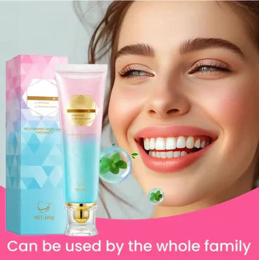 💖Niacinamide toothpaste for radiantly white teeth🦷Pearly white teeth🦷The new secret weapon for your smile!