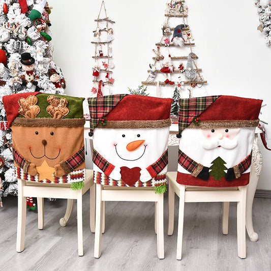🎅Early Xmas Sales-50% OFF 🎅Christmas Themed Chair Cover✨Make your Home The Coziest Place this Christmas🎄