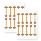 Elastic Dumbbell-Shaped Nasal Wing Patch