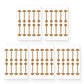 Elastic Dumbbell-Shaped Nasal Wing Patch