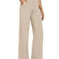💖LAST DAY PROMOTION - 50%OFF 💖 Women's High Waist Stretch Casual Yoga Wide Leg Pants