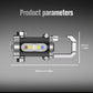 💡USB-C Rechargeable Keychain Flashlight | 500 Lumens EDC Mini Light, IPX6 Waterproof⚡⚡