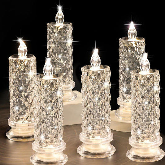 🔥Last Day 49% OFF🎁Set of 4 LED Crystal Candle Lights