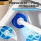 Disposable toilet brush with replaceable head success