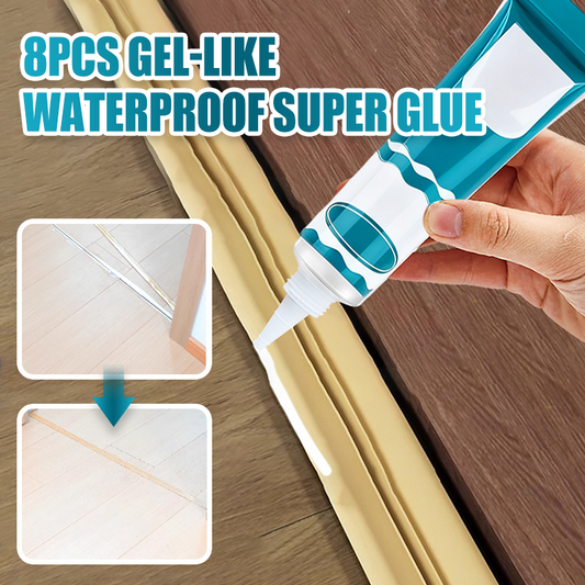 8PCS Gel-like Waterproof Super Glue