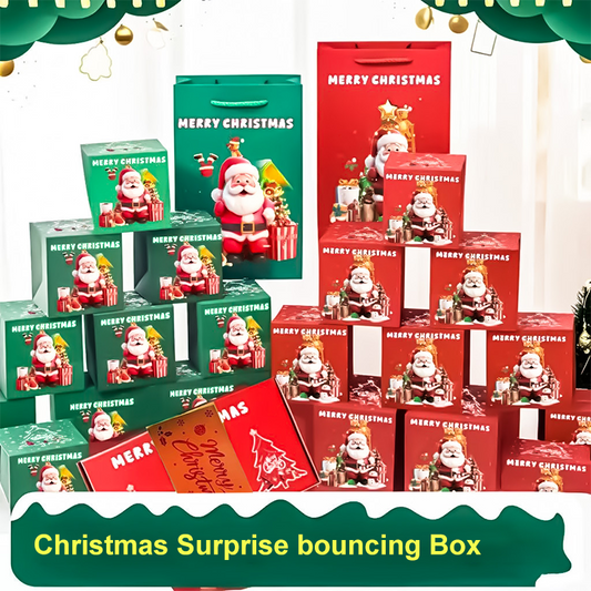 ⚡🔥 Pop Up Surprise Christmas Gift Boxes: Customized pop-up design, super eye-catching for holding small gifts, directly enhances the Christmas atmosphere!
