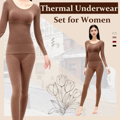 💥Thermal Underwear Set for Women -👏Close-fitting and comfortable!