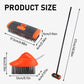 3 in 1 Weed Brush Garden Outdoor Patio Weeding Broom for Clearing Paths and Driveways Set Tool - Wire Brush Broom