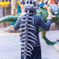 🦖 50% OFF NOW! 😂 Funny Dinosaur Skeleton Plush Costume – Soft & Cozy – Family Role Play & Party Fun 🎉
