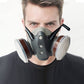 Activated Carbon Anti-Dust Double Tank Gas Mask