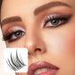 Natural Fine Self-Adhesive Cluster False Eyelash Set