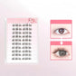 Natural Fine Self-Adhesive Cluster False Eyelash Set