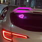Wireless heart-shaped atmosphere light for the car
