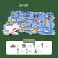 Children's Educational Puzzle Track Car Play Set
