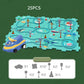 Children's Educational Puzzle Track Car Play Set