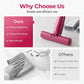Portable Pull-to-Wring Sponge Mop