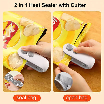 Mini Rechargeable Snack Bag Heat Sealer
