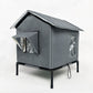All-Weather Elevated Outdoor Cat House