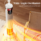 🔥💧2000W Heater for Rapid Heating and Humidification! 3D Flame Atmosphere | Wide-Angle Heating | Remote Control & Touch Control | Safe Anti-Tip ✅