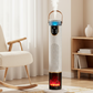 🔥💧2000W Heater for Rapid Heating and Humidification! 3D Flame Atmosphere | Wide-Angle Heating | Remote Control & Touch Control | Safe Anti-Tip ✅