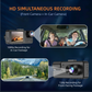 🥳2026 HOT SALE🥳💞50K+ SOLD!🚙📲 50% OFF! 3‑Cam Dash Cam with WiFi – 1080P HD, night vision. Live view on phone, no missed moments. A smarter witness. 🛣️✅