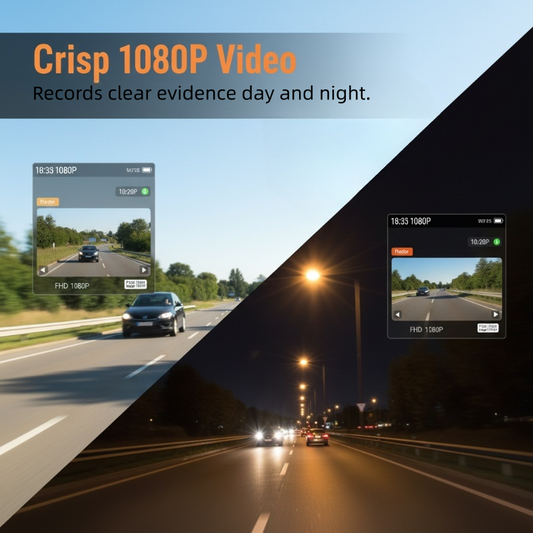 📶 Smart Driving Assistant Dash Cam