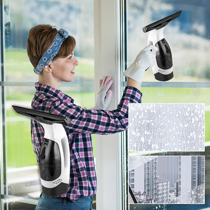 🔥 HOT SALE 49% OFF🔥20W Cordless Rechargeable Window Vacuum Cleaner Set