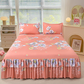 📢📢52% discount!! ⏰ 3-piece ruffled bed skirt set 🛏️