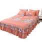 📢📢52% discount!! ⏰ 3-piece ruffled bed skirt set 🛏️