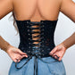Women's Lace Up Shapewear Tube Top