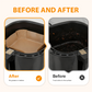 🔥50% OFF! 🍗 Disposable air fryer parchment paper liners – non-stick coated, heat-resistant, perfect for air fryers. 🛡️💨