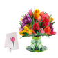 3D Pop-Up Flower Bouquet Card