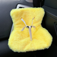 Suitable for Labubu Doll Seats, Cute Plush Car Doll Seat Cushion, Cute Doll Car Air Vent Decoration, Car Interior Decoration Accessories for Women & Girls