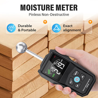 Pinless Non-Destructive Moisture Meter